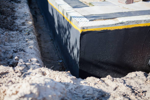 Residential Foundation Crack Repair installation at a West College Corner, IN home by SJ Waterproofing Pros